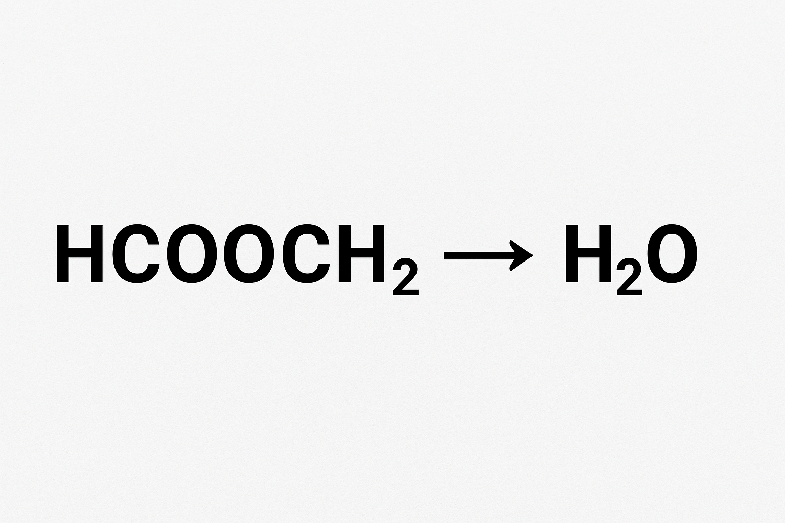 Understanding What Happens When hcooch ch2 h2o Are Together: Let’s Make It Super Simple and Fun hcooch ch2 h2o
